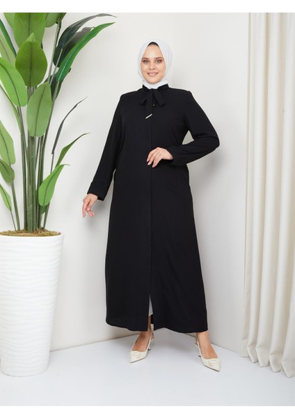 Büyük Beden Ferace Pardesü 4670-2 indirimleri