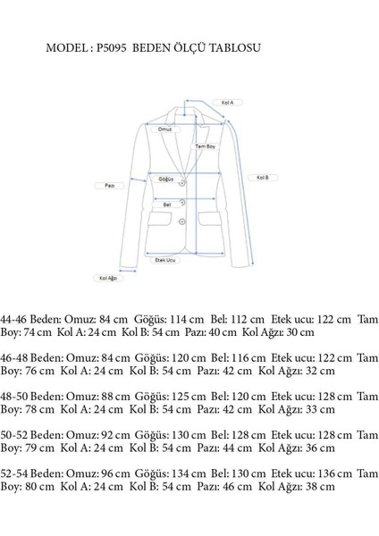 Kadın Blazer Ceket | Benetton |  Büyük Beden | 7 Renk | Takım Elbise Uyumlu