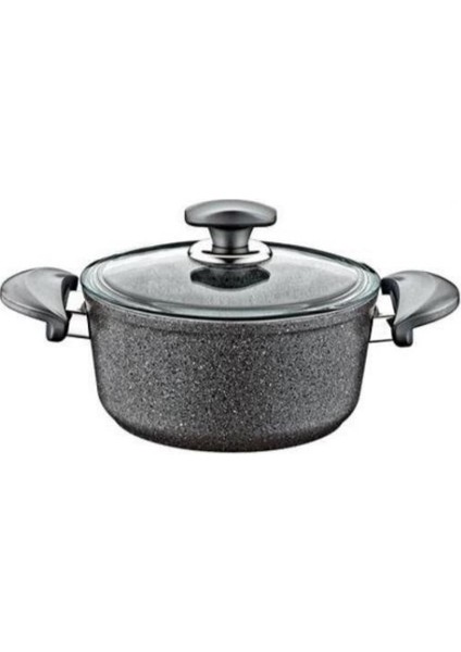 GR100 Granit Gri Derin Tencere 20 cm