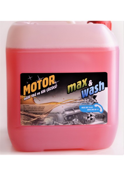 20KG. Motor Temizleyici ve Yağ Kir Sökücü