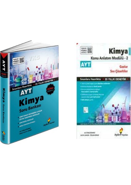 AYT Kimya Soru Bankası & AYT Kimya Konu Anlatım Modül