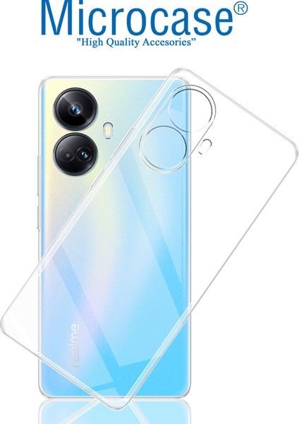 Realme 10 Pro Plus Slim Serisi Soft Tpu Silikon Kılıf - Şeffaf AL3324