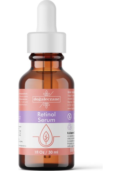 Retinol Serum 30 ml Retinol Shea Butter Hyaluronic Acıd %5 Collagen % 2 Arbutin % 2