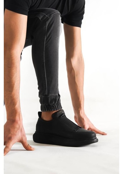 Knack Sneakers Ayakkabı 911 Siyah (Siyah Taban)