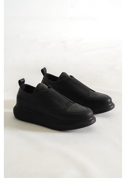 Knack Sneakers Ayakkabı 911 Siyah (Siyah Taban)