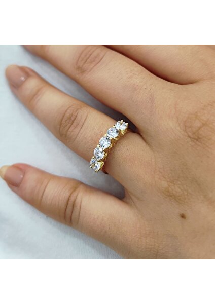 1,5 Carat Beştaş Sarı Altın Yüzük ET72