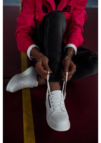 Knack Yüksek Taban Günlük Ayakkabı 555 Beyaz fiyatları