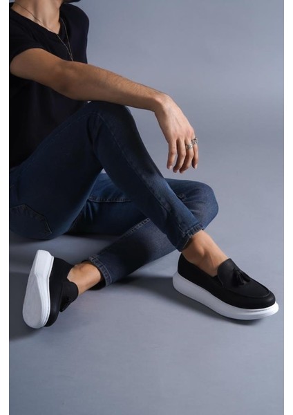Knack Günlük Spor Klasik Ayakkabı 818 Siyah (Beyaz Taban) fiyatları