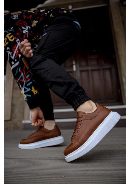 Knack Yüksek Taban Günlük Ayakkabı 044 Taba