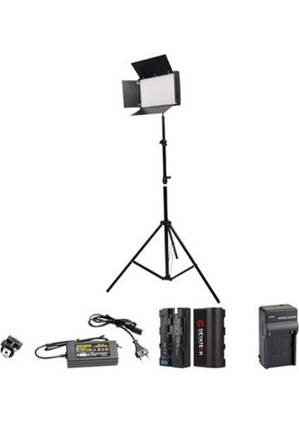 2'li Pro LED 800 Video Youtube Çekim Işığı