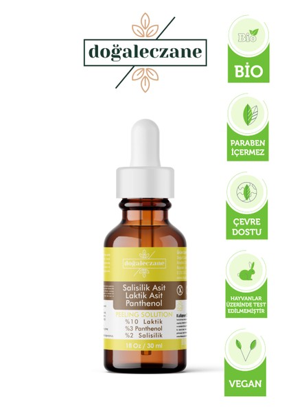 Salisilik Asit - Laktik Asit · Panthenol Peeling Solüsyon 30 ml fiyatları