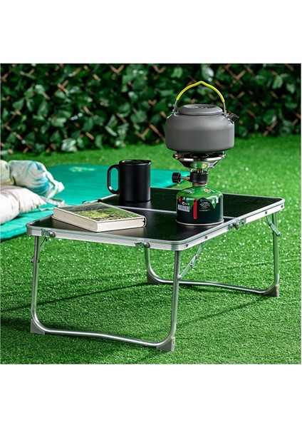 Siyah Kamp Masası 60X40 cm Çok Amaçlı Masa Kamp Masası Bilgisayar Masası Yemek Masası modelleri