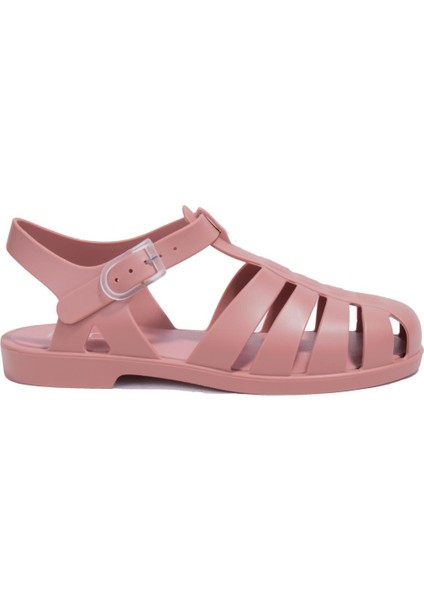 S10259 Bıarrıtz Mate Pembe Ortopedik Günlük Kadın Sandalet