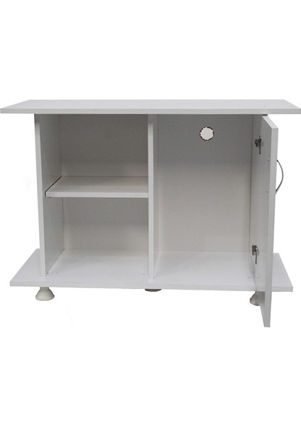 80 cm Mdf Akvaryum Raflı Düz Sehpa 80X45X67 cm fiyatları