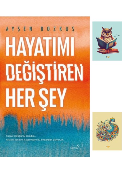 Hayatımı Değiştiren Her Şey Not Defterli Seti - Ayşen Bozkuş