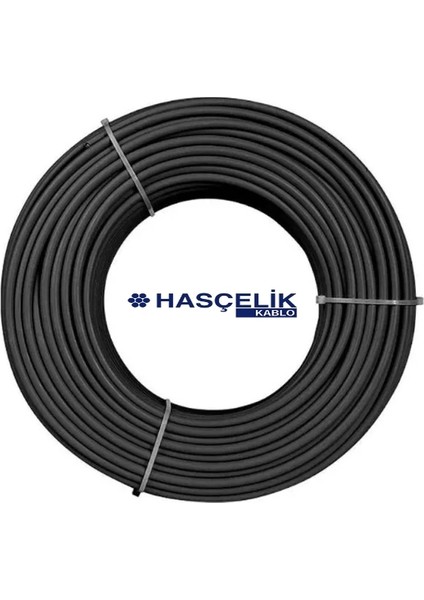 6mm Solar Kablo Pv Siyah 100 Metre
