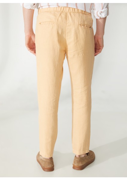 Normal Bel Normal Paça Slim Fit Turuncu Erkek Pantolon A261BERLINO563CONF10B