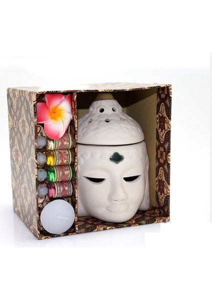 Baykuş Buhurdanlık Ve 4'Lü Yağ Seti fiyatları