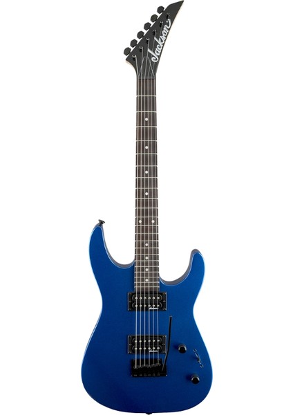 JS11 Dinky 2-Point Tremolo Amaranth Klavye Metallic Blue Elektro Gitar