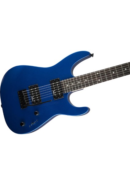 JS11 Dinky 2-Point Tremolo Amaranth Klavye Metallic Blue Elektro Gitar