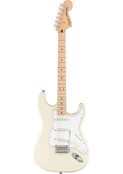 Squier Affinity Stratocaster Akçaağaç Klavye Olympic White Elektro Gitar