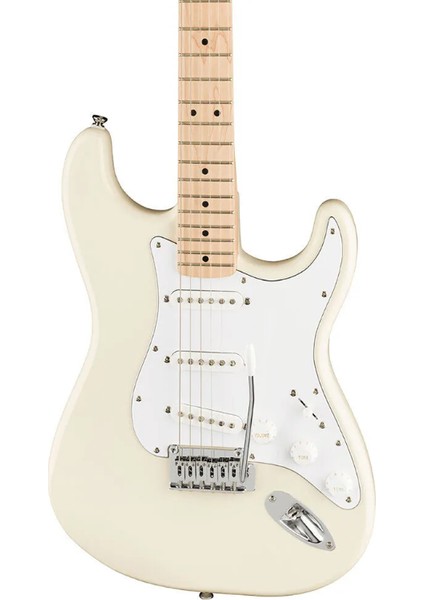 Squier Affinity Stratocaster Akçaağaç Klavye Olympic White Elektro Gitar modelleri