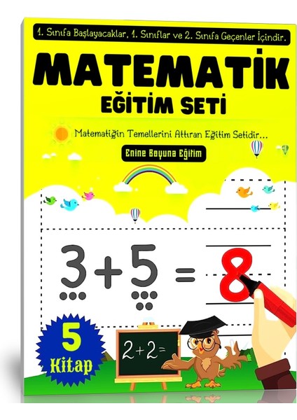 Birinci Sınıflar Matematik Eğitim Seti (5 Kitap)