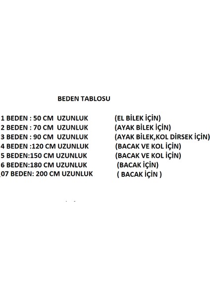 El,ayak,bilek,kol,baldır,dirsek Elastik Bandaj (1 Siparişe 2 Adet)