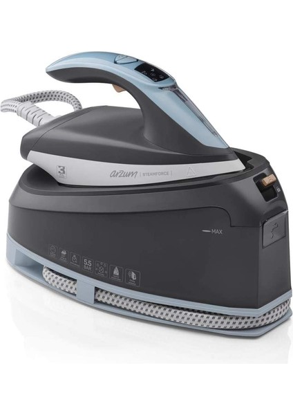 AR6001 Steamforce Buhar Istasyonlu Ütü, 2400 W, 1.5 L Hazne, 2 M Kablo, Misty