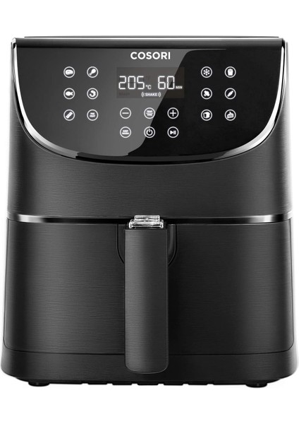 Cosorı Airfryer 5.5 L, Xxl, Sıcak Hava Fritözü, 100 Yemek Kitabı, Dijital LED Dokunmatik Ekran, 11 Program, Ön Isıtma ve Sıcak Tutma, Lama Modu, Yağsız, 1700 W