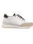 152-17389 Beyaz Hakiki Deri Erkek Sneaker 1
