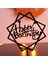 Happy Birthday Doğum Günü Süsü Ahşap Lazer Kesim Mdf 1