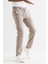 Slimfit Beli Lastikli Iplikli Ince Yazlık Kumaş Jogger Pantolon 3