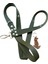 Köpek gezdirme tasması kolon koyu yeşil kayış metal trok zımbalı uzunluk:120cm genişli:2,5cm dog leash B3-9 2