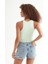 Tactel Bağlamalı Crop Bluz 4