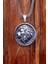 Kabartma Aslan Model 925 Ayar Gümüş Kolye - Silver 3
