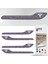 Tesla Model 3 - Model Y Için Özel Kesim Tesla Logolu Kapı Kolu Sticker Seti (4'lü Set) 3