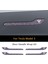 Tesla Model 3 - Model Y Için Özel Kesim Tesla Logolu Kapı Kolu Sticker Seti (4'lü Set) 4
