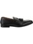 Bueno Shoes Siyah Flotter Deri Erkek Loafer 09MA001 1