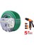 Garden KN50 Kırılmaz Örgülü Bahçe Su Hortumu 50 mt 5 Parça 1