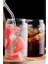 Borosilikat Cam Pipetli Meşrubat Soğuk Kahve Bardağı 420 ml 1 Adet 2