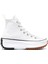 Run Star Hike Canvas Platform Kadın Beyaz Sneaker Ayakkabı 166799C 1