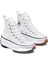 Run Star Hike Canvas Platform Kadın Beyaz Sneaker Ayakkabı 166799C 2