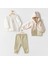 3lü Takım Baby Casual Bej - Haki 1