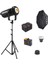 LV-700C-II B Bi Color Led Video Işığı Full Set (Gridli 95 Octa Softbox + 260 cm Kalın Işık Ayağı) 1
