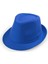 Mavi Renk Kumaş Çocuk Fötr Parti Şapkası 4-5 Yaş 52 cm 1