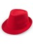 Kırmızı Renk Kumaş Çocuk Fötr Parti Şapkası 6-7 Yaş 54 cm 1