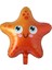 Gülümseyen Denizler Alemi Starfish Deniz Yıldızı Şeklinde Folyo Balon 61 x 61 cm 1 Adet Hawa 1