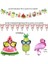 Hawaian Tropical Konsept Flamingo Ananas Karpuz Palmiye Süsleri ve Balonları 5 Parça 1