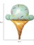 Cone Ice Cream Külahta Dondurma Şeklinde Folyo Balon 66 x 60 cm 1 Adet Hawa 1